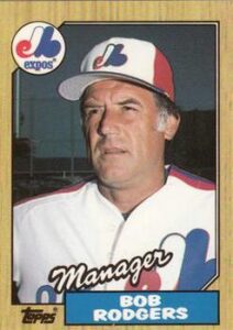 Buck Rodgers 1987 Topps Baseball Card