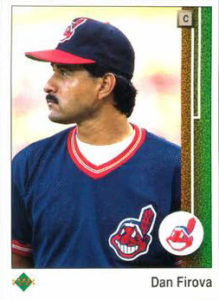 Dan Firova 1989 Upper Deck Baseball Card