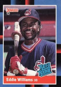 Eddie Williams 1988 Donruss Baseball Card