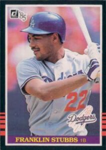 Franklin Stubbs 1985 Donruss Baseball Card