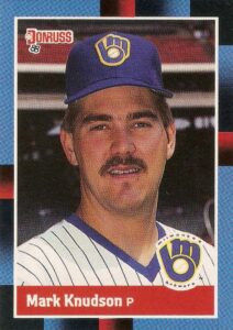 Mark Knudson 1988 Donruss Baseball Card