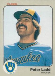 Pete Ladd 1983 Fleer Baseball Card