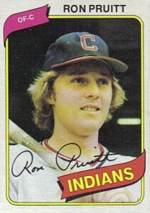 Ron Pruitt 1980 Topps Baseball Card