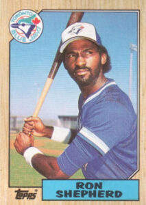 Ron Shepherd 1987 Topps Baseball Card