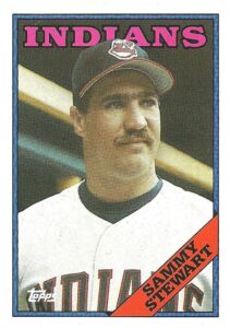 Sammy Stewart 1988 Topps Baseball Card