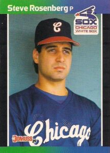 Steve Rosenberg 1989 Donruss Baseball Card
