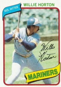 Willie Horton 1980 Topps Baseball Card