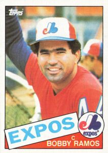 Bobby Ramos 1985 Topps Baseball Card