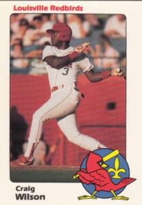Craig Wilson 1989 minor league baseball card
