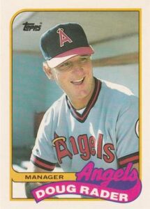 Doug Rader 1989 Topps Baseball Card