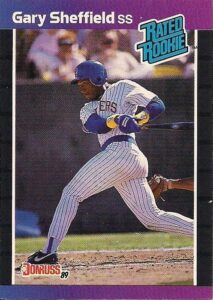 Gary Sheffield 1989 Donruss Baseball Card