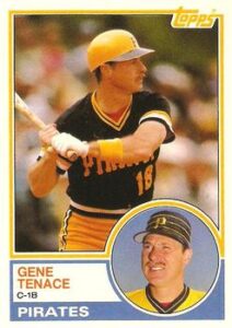 Gene Tenace 1983 Topps Baseball Card