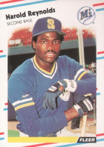 Harold Reynolds 1988 Fleer Baseball Card