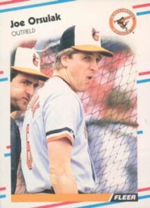 Joe Orsulak 1989 Fleer Baseball Card
