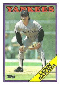 Lenn Sakata 1988 Topps Baseball Card