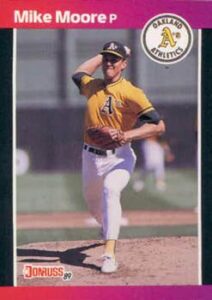 Mike Moore 1989 Donruss Baseball Card