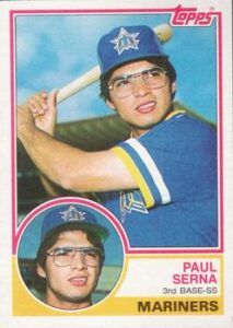 Paul Serna 1983 Topps Baseball Card