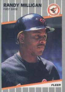 Randy Milligan 1989 Fleer Baseball Card
