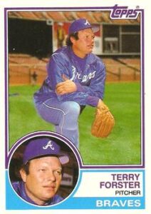 Terry Forster 1983 Topps Baseball Card