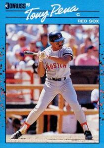 Tony Pena 1990 Donruss Baseball Card