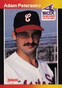 Adam Peterson 1989 Donruss Baseball Card