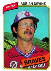 Adrian Devine 1980 Topps Baseball Card