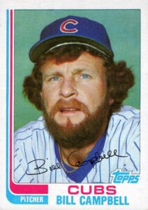 Bill Campbell 1982 Topps Baseball Card