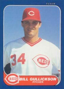 Bill Gullickson 1986 Fleer Baseball Card