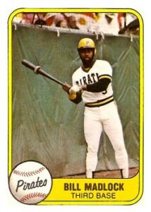 Bill Madlock 1981 Fleer Baseball Card