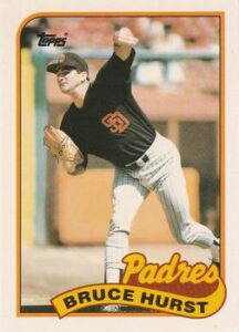 Bruce Hurst 1989 Topps Baseball Card