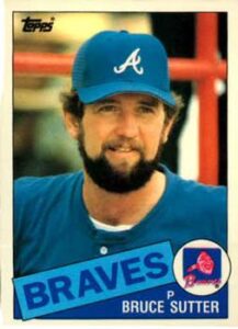 Bruce Sutter 1985 Topps Baseball Card