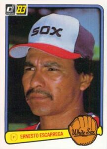 Chico Escarrega 1983 Donruss Baseball Card