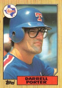 Darrell Porter 1987 Topps Baseball Card