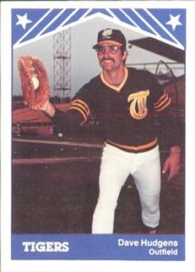 Dave Hudgens 1983 minor league baseball cards