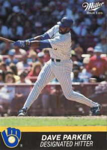 Dave Parker 1990 baseball card