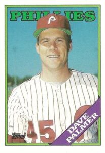 David Palmer 1988 Topps Baseball Card