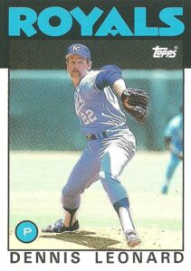 Dennis Leonard 1986 Topps Baseball Card