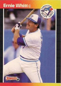 Ernie Whitt 1989 Donruss Baseball Card