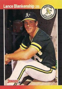 Lance Blankenship 1989 Donruss Baseball Card