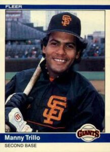 Manny Trillo 1984 Fleer baseball card