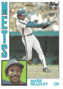 Mark Bradley 1984 Topps Baseball Card