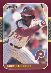 Mike Easler 1987 Donruss Baseball Card