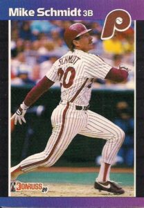 Mike Schmidt 1989 Donruss baseball Card