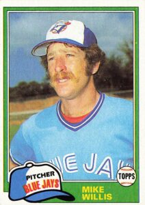 Mike Willis 1981 Topps Baseball Card