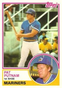 Pat Putnam 1983 Topps Baseball Card