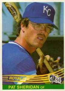 Pat Sheridan 1984 Donruss Baseball Card