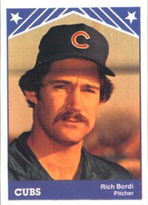 Rich Bordi 1983 minor league baseball card