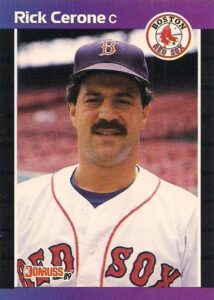 Rick Cerone 1989 Donruss Baseball Card