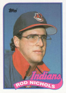 Rod Nichols 1989 Topps Baseball Card