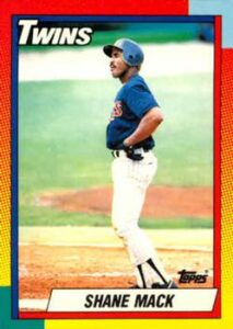 Shane Mack 1990 Topps Baseball Card